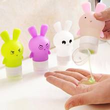 Silicone Rabbit Mini Bottle Storage Kitchen Jars Portable Empty Squeeze Travel Packing Bottle For Shampoo/Shower Gel A40 2024 - buy cheap