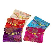 12 Pcs Jewelry Rolls Storage Bag Silk Purse Pouch Gift Pocket Small Jewelry Gift Bag 2024 - buy cheap