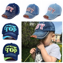 Spring Summer Baby Cap Kids Baseball Cap Baby Boys Girls Sun Hats Children Adjustable Hip-Hop Snapback Hat Fashion Letter Cap 2024 - buy cheap