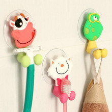 1P Cartoon Suction Cup Toothpaste Toothbrush Holder Toothbrush Portable Tooth Brush Eco Friendly Brushes Oral Cleaning Care Tool 2024 - buy cheap