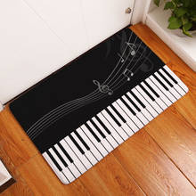 Monily Anti-Slip Waterproof Door Mat Cartoon Piano Musicial Note Carpets Bedroom Rug Decorative Stair Mats Home Decor Crafts 2024 - buy cheap