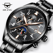 Ailang Pilot Men Mechanical Watch Waterproof Black Watches Luxury Brand Wristwatch Sports Male Automatic Clock Relogio Masculino 2024 - buy cheap