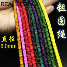 REAL BESTXY 6mm nylon rope cords for bracelets making braided nylon rope straps nylon rope strings for bracelets DIY making hot 2024 - buy cheap