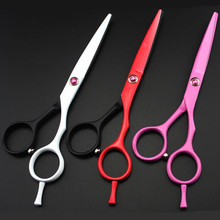 New hair scissors 5.5 inch thinning scissors cutting shears haircut barber hairdressing scissors set styling tools Free Shipping 2024 - buy cheap