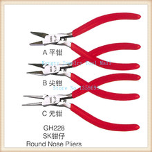 SK round nose pliers chain nose pliers flat nose pliers for jewelry beading making 3pcs 2024 - buy cheap