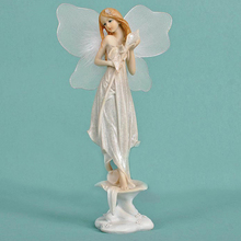 Beautiful girl creative gifts resin angel ornaments Artificial Resin Crafts Home Decor Miniature Fairy Figurines Flower Fairies 2024 - buy cheap