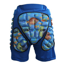 Pantalones cortos deportivos para niños y niñas, Shorts con almohadilla protectora de EVA para Snowboard, ciclismo, Skateboarding 2024 - compra barato