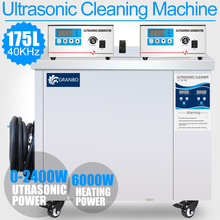 175L Single Tank Ultrasonic Cleaner Stainless Steel 2400W Transducer 40KHZ 110V/220V External 2 Generator Industrial Machine 2024 - buy cheap