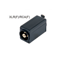 50pcs/ lot high qualiy XLR female socket to RCA female socket audio Adaptor 2024 - buy cheap