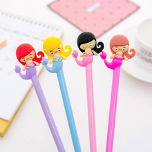 1PCS New Cute Cartoon Pretty Fish Gel Pen Student Stationery Novelty Gift School Material Office Supplies 2024 - buy cheap