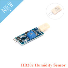 Sensor de humedad HR202, resistencia de humedad de condensación, módulo de detección de humedad DC 3,3 V-5V con Chip LM393 2024 - compra barato