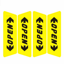 Adesivos de aviso para porta de carro com estilização de 4 estilos, para volvo s40, s60, s70, s80, s90, v40, v50, v60, v90, xc60, xc70, xc90 2024 - compre barato