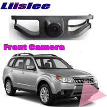 LiisLee Car Front Camera Hood Mesh Front Grille CAM DIY Manually Control Channel Front Camera For Subaru Forester SJ 2013-2018 2024 - buy cheap