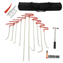 Tools 10pc Steel Rod Hook Tool Kit for Car Dent Paintless Repair Dent Puller Hooks Remove Car Dent Repair Tools 2024 - buy cheap