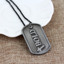 MQCHUN God Necklace Jewelry Joshua 1:9 Be Strong And Courageous Bible Verse Scripture Letter Bold Dog Tag Necklaces Men Gift-30 2024 - buy cheap