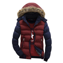 New Men's Winter Jackets 5XL Thick Hooded Fur Collar Parka Men Coats Casual Padded Mens Jackets Male Brand Clothing AY079 2024 - buy cheap