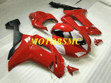 Kit de carenado para motocicleta KAWASAKI Ninja ZX6R 636 07 08 ZX 6R 2007 2008 zx6r ABS, juego de carenados rojo caliente + regalos KF21 2024 - compra barato