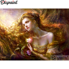 Dispaint-pintura de diamante 5D DIY "Dibujo de belleza", bordado 3D con diamantes de imitación cuadrados o redondos, estilo punto de cruz, decoración del hogar, A12100 2024 - compra barato