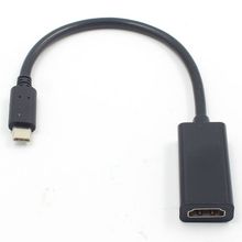 Adaptador de USB tipo C a HDMI 4K 60Hz tipo C 3,1 macho a HDMI, convertidor de Cable hembra para MacBook nuevo 2024 - compra barato