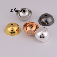 10pcs ZHU RU 13mm Hemispherical container receptacle spherical shape Charm With Jewelry Gift ornamentation Part Components 2024 - buy cheap