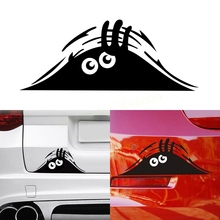 LEEPEE 20*8cm Funny Peeking Monster Auto Car Walls Windows Sticker Graphic Vinyl Car Decals Car Stickers Car Styling Accessories 2024 - buy cheap