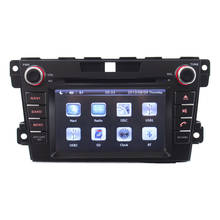 Дин-dash DVD плеер для Mazda CX7 CX 7 CX-7 2007-2013 с gps навигации Ipod RDS AM, FM Бесплатная карта Canbus SWC 2024 - купить недорого