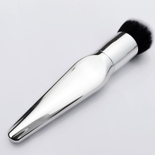 1pcs High Quality Foundation Makeup Brushes Soft Hair Sliver Face Powder Blush Highlighter Contour Cosmetic Brush Tools #86762 2024 - buy cheap
