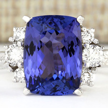 Модные кольца с синим камнем для женщин, свадебные ювелирные изделия серебряного цвета, кольца для мужчин и женщин, аксессуары Bague Femme Anillos Mujer 2024 - купить недорого