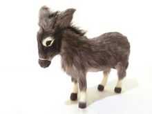 Simulador de brinquedo tamanho grande 23x17cm, donkey modelo duro, adereço de plástico e adereços para decoração de casa, presente de brinquedo s1529 2024 - compre barato