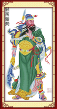 Kuan-kit de punto de cruz de Kung, lienzo de costura artesanal hecho a mano, bordado, 18ct, 14ct, 11ct 2024 - compra barato