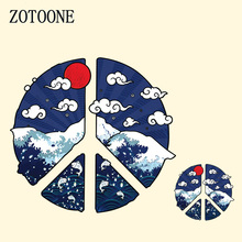 ZOTOONE DIY Embroidered Patches for Clothing Iron on Heat Transfers Thermal T-Shirt Applique Patch Stickers Badges For Clothes D 2024 - buy cheap