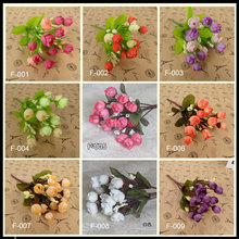 free shipping (10 pieces/lot) head Simulation flower Silk Head Artificial Flowers Wedding party Flower Home Decor 2024 - buy cheap