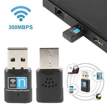 Centechia 300Mbps Mini USB WiFi Wireless Network Card USB Receivers Adapter 802.11n/g/b USB 2.0 WiFi Antenna Wi-Fi Dongle 2024 - buy cheap