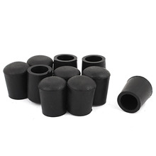 10pcs 16mm Hole Dia Rubber Cone Design Cover Furniture Table Chair Leg Protector Feet Pads Tip 2024 - buy cheap