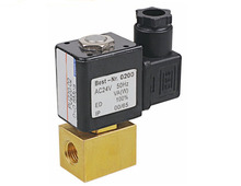 1/8"  PU220 series water brass solenoid valve 2024 - buy cheap