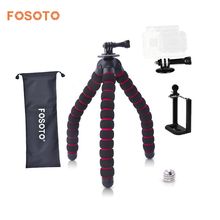 Fosoto Большой Осьминог Гибкий Gorillapod мини штатив Стенд 5кг нагрузки-Bearin для Gopro Hero 4/3 +/ 3 камеры цифровой DV Canon Nikon 2024 - купить недорого