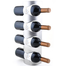 Настенный держатель для винных бутылок EKJ 3002, 1 шт., 3 или 4 отверстия, нержавеющая сталь, держатель для винных бутылок для домашнего использования с винтами 2024 - купить недорого