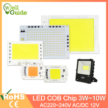 5W~100W AC 220V Integrated COB LED Lamp Chip 50W 30W 20W 10W Smart IC Driver High Lumens For DIY Floodlight Spotlight 2024 - buy cheap