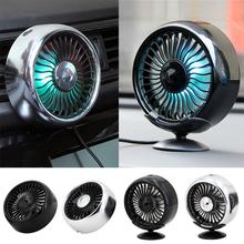 Hot Sale 12V Electric Car Fan 360 Degree Rotatable 2 Speed Dual Head Car Auto Cooling Air Circulator Fan for Van SUV RV Auto 2024 - buy cheap