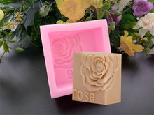 Silicone Mold Rose Flower Handmade Soap Mold Silicone Bakeware Fondant Cake Chocolate Mould Resin Clay Aroma Stone Craft Moulds 2024 - buy cheap