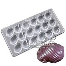 High quality 15 cavities sea snail shell Conch shape Polycarbonate fondant molds cake tools for chocolate baking accessories 2024 - buy cheap