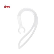 5mm bluetooth fones de ouvido de silicone macio transparente gancho clipe loop fone de ouvido 2024 - compre barato