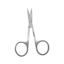 HHFF silver stainless steel manicure hair eyebrow scissors beauty 9 cm 2024 - buy cheap