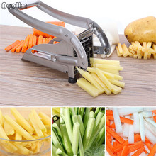 NOOLIM French Fry Cutter Potato Cutter Stainless Steel Potato Chip Tool Gadgets Cucumber Slice Cutting Machine Kitchen Utensils 2024 - buy cheap