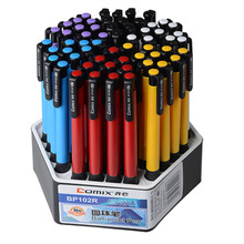30 or 60pcs/set Wholesale Plastic Ballpoint Pen Blue Ink Cheap Press Ballpoint Pen 0.7Mm Classic Ball-point Pen School Supply 2024 - buy cheap