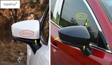 Lapetus Accessories For Mazda 3 AXELA Sedan Hatchback 2014 - 2018 Rearview Mirror Shell Rear-view Mirror Cover Kit Trim 2 Pcs 2024 - buy cheap
