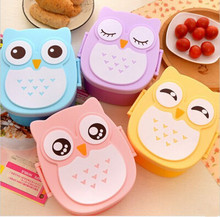Food container Plastic Lunch Box kids lunch box lovely carton lancheira Dinnerware cutlery for kid japanese food box bento box 2024 - buy cheap