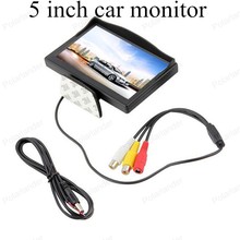 Car Rearview Monitor for DVD VCD 5 inch TFT color digital for Parking assistance Backup Rear View Camera Car Styling sale 2024 - buy cheap