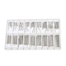 180 Pcs 8-26mm Stainless Steel Watch Band Link Cotter Pin with Box Assortment Tool 2024 - buy cheap