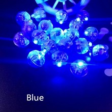Minilámparas luminosas LED con vaso de bola redonda, 10 unids/lote, para linterna, Bar, decoración de fiesta de boda y Navidad, novedad 2024 - compra barato